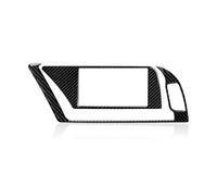 Garniture Sortie D'air Pour Console Centrale Voiture Panneau Navigation CD Motif Fibre Carbone Accessoires Intérieurs Pour A4 B8 A5 S5 S4 2011-2016 FRTRGVUVXP