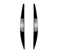 Garniture sourcil phare Autocollant de paupière de lampe frontale de voiture, garnitures de sourcils phare pour Skoda pour Octavia pour MK3 extérieur 2015 - 2017