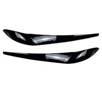Garniture sourcil phare Couverture de sourcil phare voiture, décoration paupière pour X3 pour F25 pour X4 pour F26 2014 - 2017