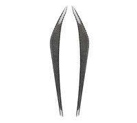 Garniture sourcil phare Pour Hyundai Pour Elantra 2016 2017 2018 Phares Voiture Sourcils Couvercle Paupières Collants(Fibre de carbone)