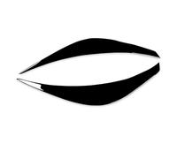 Garniture sourcil phare Pour Hyundai Pour Veloster 2011 2012 2013 2014 2015 2016 2017 Voiture Frontal Sourcil Moulure Paupière Cadre Couverture Autocollant