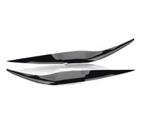 Garniture sourcil phare Pour Pour Fiesta 2013 2014 2015 2016 2017 Phares Sourcils Couvre-paupières Protection Du Couvre-paupières Phare Avant(Noir)