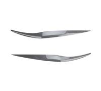 Garniture sourcil phare Pour Pour Fiesta 2013 2014 2015 2016 2017 Phares Sourcils Couvre-paupières Protection Du Couvre-paupières Phare Avant(Carbone)