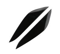 Garniture sourcil phare Pour Tesla Pour Model 3 2016-2021 Phares Voiture Phares Avant Collant Sourcils Décoration Des Paupières Accessoires Garniture(Noir)