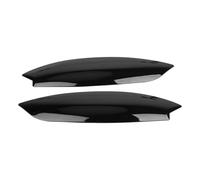 Garniture sourcil phare Pour VW Pour Golf 5 MK5 GTI R 2005 2006 2007 Phares Sourcils Paupières Couvercle Garniture Accessoires Extérieurs(Noir brillant)