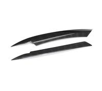 Garniture sourcil phare Pour VW Pour Passat B7 2010 2011 2012 2013 2014 Autocollants Couvre-phares Coiffe Phares Sourcil Couvercle De Paupière(Aspect fibre de carbone)