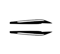 Garniture sourcil phare Pour X5 F15 2014 2015 2016 2017 2018 Phares Avant Sourcils Couverture De Cils Accessoires Extérieurs De Voiture