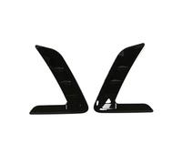 Garniture spoile Aile latérale extérieure de voiture, flux d'air, garde-boue, grille de sortie, décoration adaptée à la série 3 G20 2020 2021(Glossy Black)