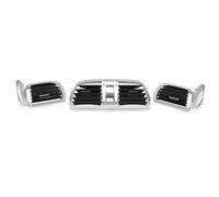 Garniture Ventilation Compatible avec pour Carrera pour Targa 997 2004-2011 Grille De Ventilation Centrale Avant Gauche/Droite 99755214106(1 Set)