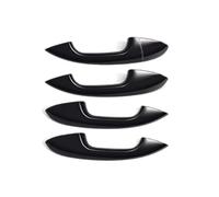 Garniture Voiture Compatible Avec Mercedes-Benz Pour E-Class 2017 2018 2019 2020 2021 2022 2023 Conduite À Gauche Kit De Garniture De Poignée De Porte Extérieure Chromée(Black)