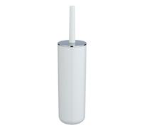 Garniture WC WENKO Porte-brosse WC POSA blanc chromé Salle de bains WC visiteurs