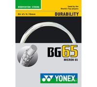 Garniture Yonex BG 65 Blanc TU