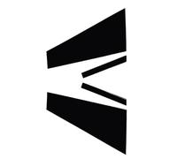 Garnitures Adhésives Noires Brillantes Pour Montants De Vitres De Portières Pour Mercedes Pour Benz Classe CLS 2012 2013 2014 2015 2016 PYPFQUMQGR