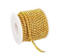 Garnitures de chaîne de coupe en strass de 10 mètres