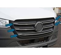 Garnitures de grille chromées pour Sprinter W907 (à partir de 2018).