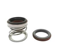 Garnitures de quincaillerie FKM SiC série 108 for joints d'arbre mécaniques de 12/14/15/16/17/22/25/28/40 mm avec ressort hélicoïdal simple for joints mécaniques de pompe à eau(22mm)