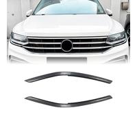 Garnitures de sourcils de phare avant pour VW Tiguan MK2.5 2021-2023 Noir