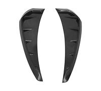 Garnitures De Ventilation Latérale Pour Voiture 2 Pièces En Caoutchouc Universel Droit Et Gauche Pour Une Décoration Élégante Et Une Contre Les Éclaboussures D'eau Et De Boue
