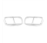 Garnitures D'embout Tuyau 1 Paire De Caches Pour Double Sortie D'échappement Arrière Compatible Avec 7 Series Pour F01 730I 740I 750I 760I 2009 2010 2011 2012 2013 2014