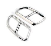 Garnitures D'embout Tuyau 1 Paire De Sorties D'échappement, Cache De Sortie D'échappement, Accessoires Extérieurs Compatible Avec Volvo Pour XC60 2014 2015 2016 2017