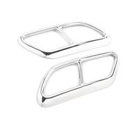 Garnitures D'embout Tuyau 2 Pièces - Cache-tuyau D'échappement Double Arrière Pour Voiture, Compatible Avec Volvo Pour S90 2016 2017 2018 2019 2020