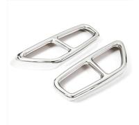 Garnitures D'embout Tuyau Cache D'échappement Quadruple Garniture Sortie D'échappement Silencieux Cadre Arrière Accessoires Auto Compatible Avec Série 5 Pour G30 2017 2018 2019