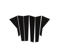 Garnitures extérieures Compatible avec Hyundai pour Kauai pour I20 2018-2023 Ensemble 6 Pièces pour Montants Pilier Noir Brillant Garniture Fenêtre Latérale Porte Autocollants Décoration