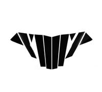 Garnitures extérieures Compatible avec Hyundai pour Sonata YF I45 2010 2011-2014 10 Pièces/Ensemble Voiture Fenêtre Porte Colonne BC Piliers Poteau Couverture Garniture Miroir Autocollants