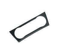Garnitures Intérieure Cadre Panneau Bouton Sortie De Climatisation De Voiture Pour Mercedes Pour Benz Classe A W176 CLA C117 GLA X156 2013-2018 Garniture De Motif En Carbone(Fibre de carbone noir)