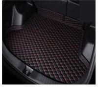 Garnitures Intérieures Et Tapis Coffre pour Les Modèles pour XC60 2009 2010 2011 2012 2013 2014 2015(Black redB)