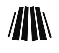 Garnitures Pilier Fenêtre Compatible Avec BMW Pour Série 3 E46 1998 1999 2000 2001 2002 2003 2004 2005 6 Pièces Montants De Porte Fenêtre Moulures Garniture Autocollants Accessoires