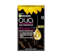 GARNYE - Coloration Permanente Sans Ammoniaque, Couleur Châtain Pur Intense, Soin à l’Huile Olia (Boîte) - Lot de 3 - vendu par Lot