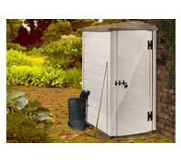 Petit abri de jardin rsine PVC adossable 1,16 m Ep. 22 mm Evo 100.1