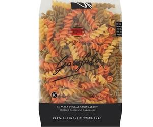 Garofalo Fusilli Tricolore Pâtes séchées italiennes aux épinards et tomates, 500 g (lot de 1)