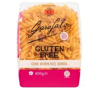 Italian Gourmet Bundle 6 x Fusillone Sans Gluten 400 g + Italian Gourmet Polpa, pâtes italiennes au maïs, riz complet et quinoa, format fusillone, tréfilées au bronze, cuisson 12 min, lot 2,4 kg
