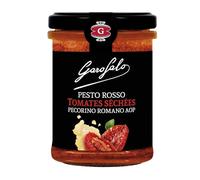 GAROFALO - Pesto Gourmand aux Tomates Séchées, Texture Onctueuse et Saveurs Authentiques (Pot 175g) - Le lot de 4