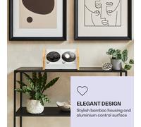 Garonne 4 tourne-montre, 2 plateaux tournants, 4 montres, 3 vitesses, 4 modes, bambou