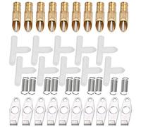 Garosa 10 pièces distributeur d'eau automatique et abreuvoir de mamelon inoxydable en acier pour lapin