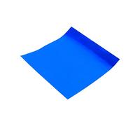 Garosa 100 Pièces 3x3 Pouces Emballages de Papier D'aluminium de Bonbons Emballages de Bonbons au Chocolat Papier D'aluminium carré sans Danger pour les Aliments pour Chocolat (BLUE)