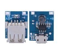 Garosa 10PCS Boost Step Up Module d'alimentation, 5V 1A Batterie au Lithium USB Charge Protection Board 134N3P DIY Charger LED Display
