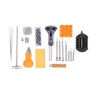 Garosa 165pcs Outil de Réparation de Montre Haulette Ouvreur de la Barre de Printemps Bande à Ressort Pin de Liaison Pin Set Toule de Remplacement de Batterie, Twezers, Marteau à