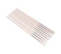 Garosa 20 Pièces Baguettes de Brasure Argent pour Cuivre, Réfrigération CVC | Baguettes de Soudage Plates en Argent 15 %, Baguettes Plates 0,05 X 0,13 X 10 Pouces, Plage de de 704 à 816 Celsius pour