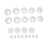 Garosa 22 Pièces Accessoires de Remplacement de Tire-lait Portable pour M5, 5 Tailles de Bride 13 15 17 19 21 Mm avec Valves à Bec de Canard et Membranes pour un Pompage Efficace et