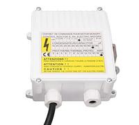 Garosa 2200W Boîtier de Commande de Pompe de Puits Profond 2.2KW 70uf 20A Contrôleur de Commutateur Submersible Domestique Boîtier de Commande Externe Accessoires (Prise UE 220V)
