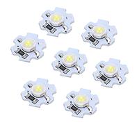 Garosa 25Pcs Perles LED 5V 1W 200LM Haute Puissance Puce SMD Blanc Froid 10000K pour Home Studio Foodlight et Remplacement Spot Éclairage Professionnel Lumière Blanche Froide Intense