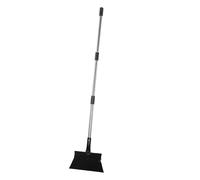 Garosa 27CM Pelle de Nettoyage de Jardin, Outil de Désherbage Robuste en Acier Inoxydable et Grattoir à Glace avec Poignée Réglable de 120cm, pour Cour Allée Mur Mousse Neige Hiver