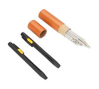 Garosa 2X Crayons de Marque de Couture s, 20x Craies Rechargeables pour Marquage et Traçage de Tissu en Couture