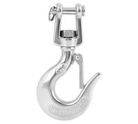 Garosa 304 Crochet de Levage Pivotant en Acier Inoxydable, Accessoire de Gréement de 650 Kg 1000 Kg avec, pour le Projet de Histification des Machines de Métallurgie Équipement (1000KG)
