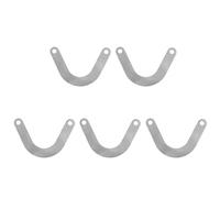 Garosa 5 Pcs Plaque De Valve en Métal U Forme en Métal Compresseur d'air Accessoire Plaque De Valve 59mm Large Outil Électrique Pièces Accessoires