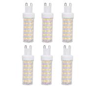 Garosa 6 Pièces 85-265V 12W 360 Degrés Dissipation Thermique G9 104LED Ampoule Dimmable Lustre Plafonnier Ampoules pour Bureau à Domicile Restaurant